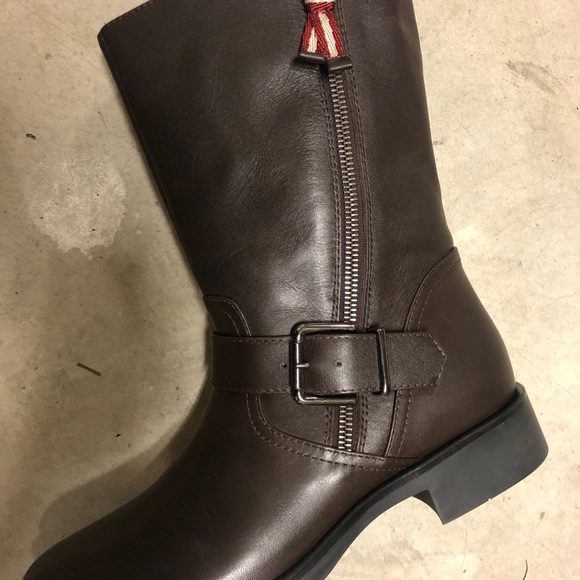 Bally leather biker boots - Picture 9 of 14